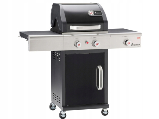 Plynový grilovací vozík LANDMANN Triton maxX PTS 2.1 Black 10,9kW 2+1 horáky